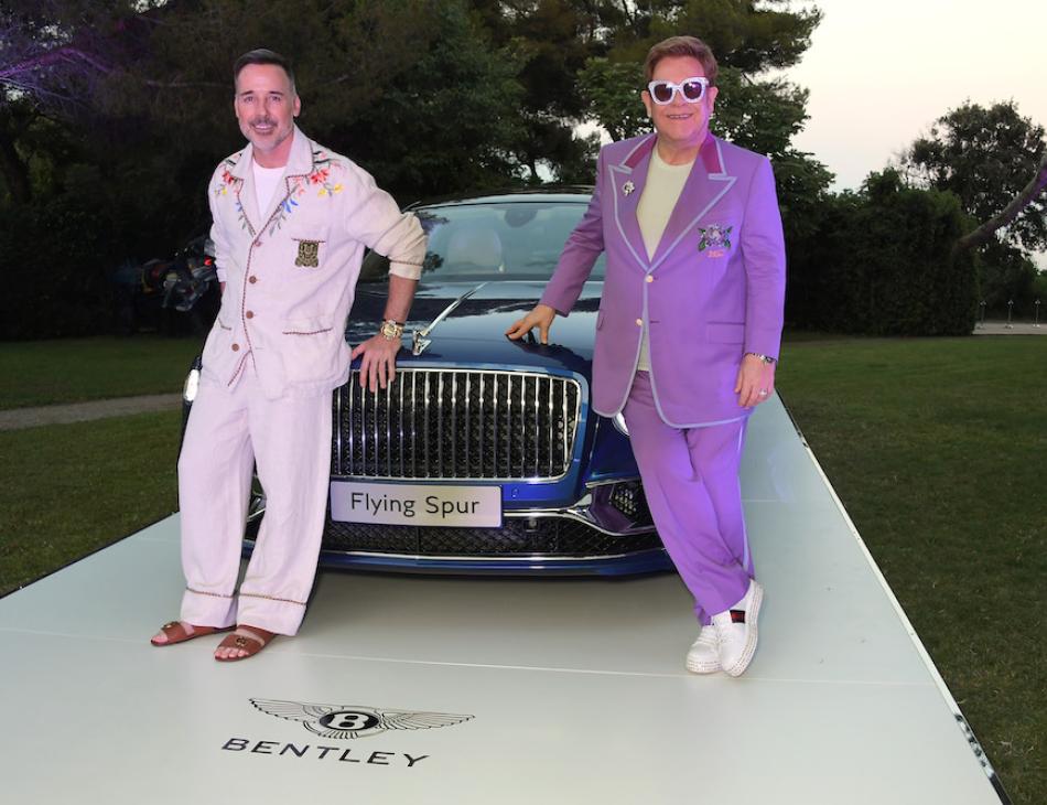 Bentley Flying Spur First Edition Auctioned At Elton John Aids Foundation Midsummer Gala