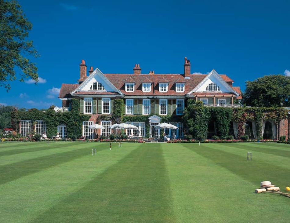 Lord and Lady at Chewton Glen Hotel