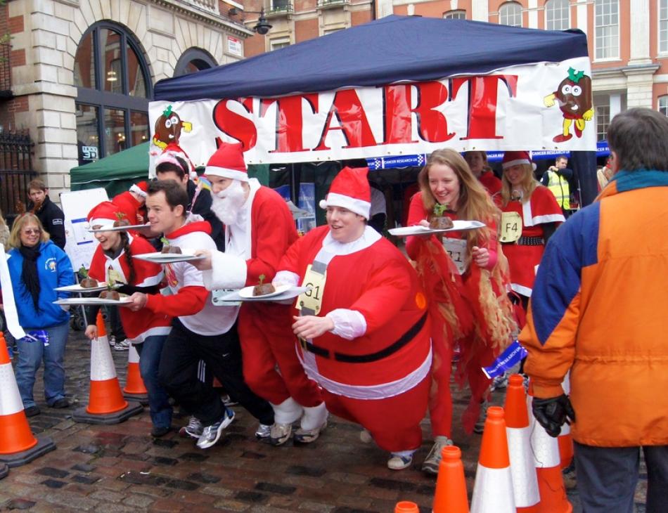 The Great Christmas Pudding Race