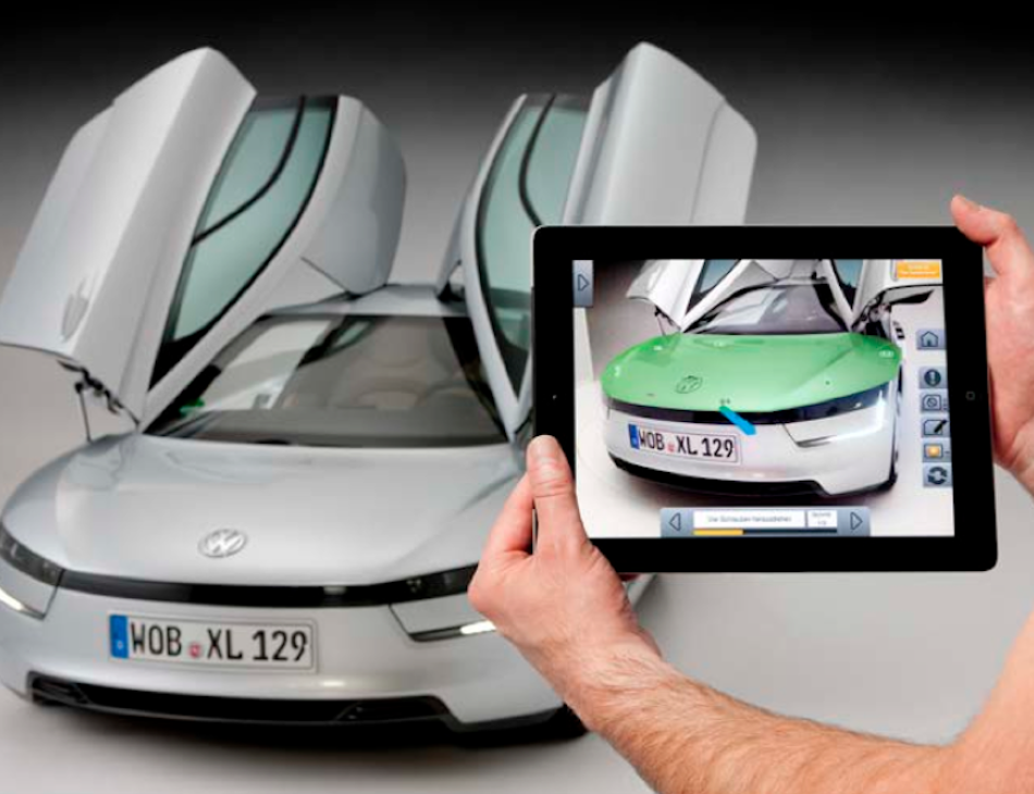 Volkswagen Create Augmented Reality Car Manual