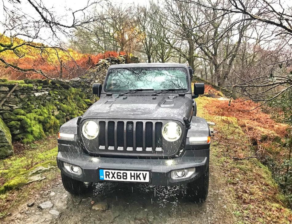 Review New Jeep Wrangler Sahara-Overland-Rubicon Launch Lake Windermere