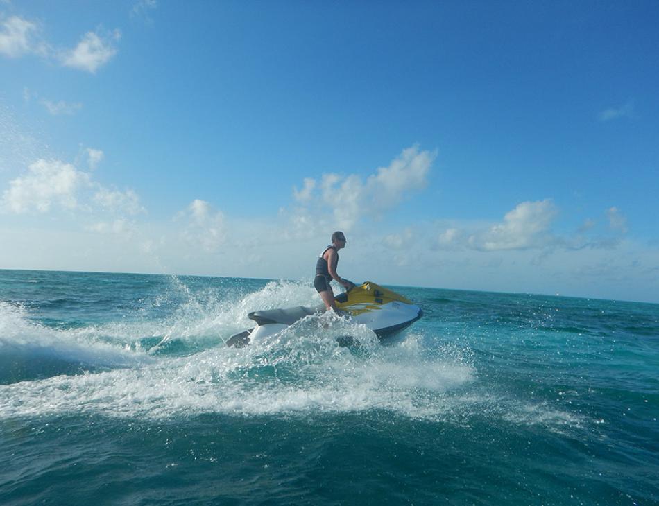 Dive and Sail Kanifushi Maldives JetSki Dolphin Safari, JetLev Water Jetpack & Monoski