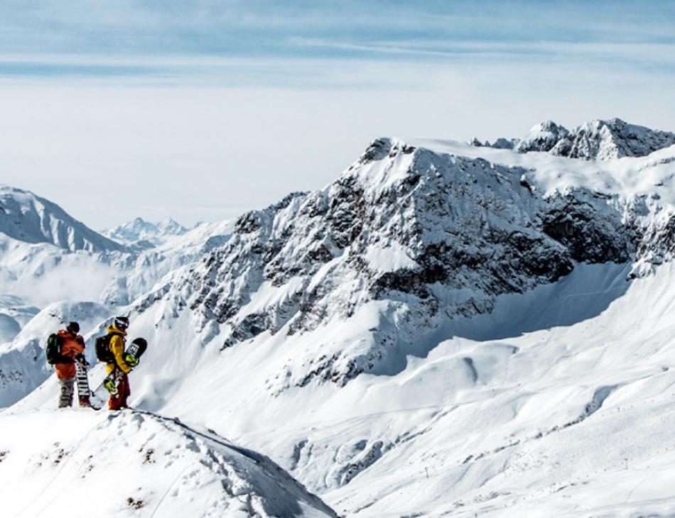 Skiing in Lech Am Arlberg Austria