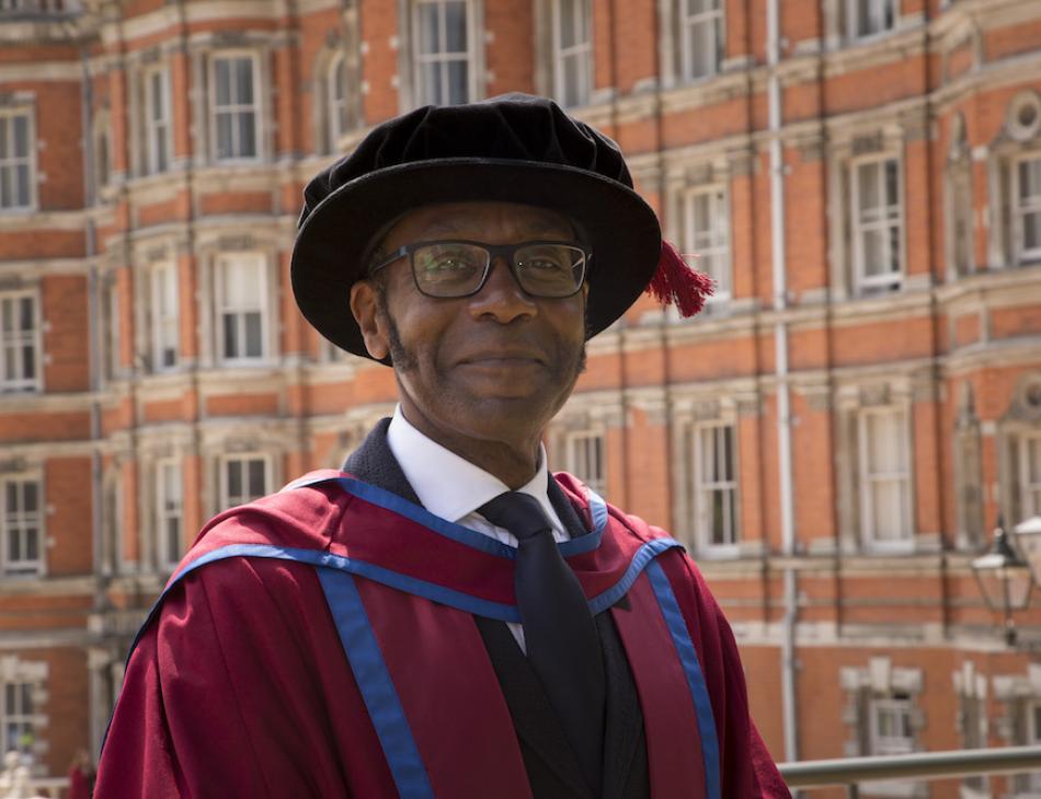 Lenny Henry Receives Doctorate From Royal Holloway