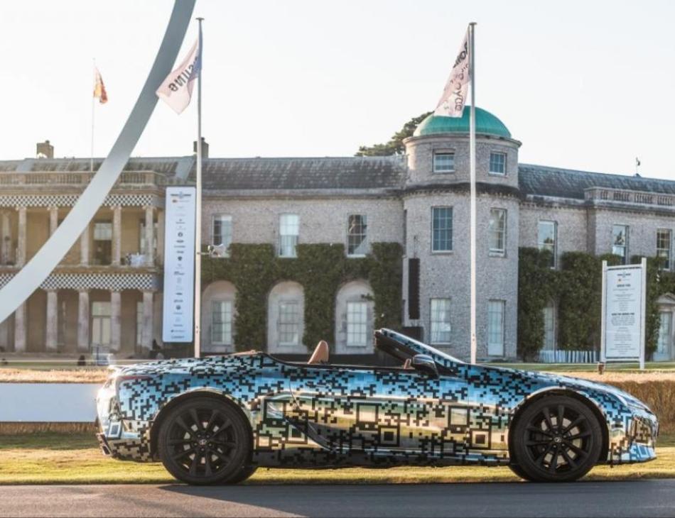 New Lexus LC Convertible At Goodwood