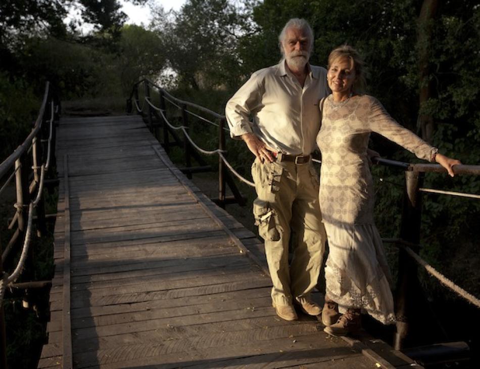 Stop the killing, stop the trade and stop the market - Dereck and Beverly Joubert receive the Outstanding Achievement Award at 2013 Jackson Hole Wildlife Film Festival 