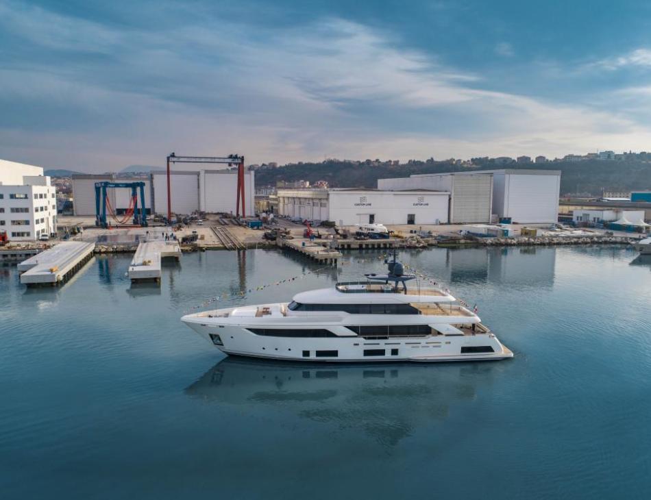 Navetta 33 & Navetta 37 Launched at Ferretti Group Superyacht Yard in Ancona