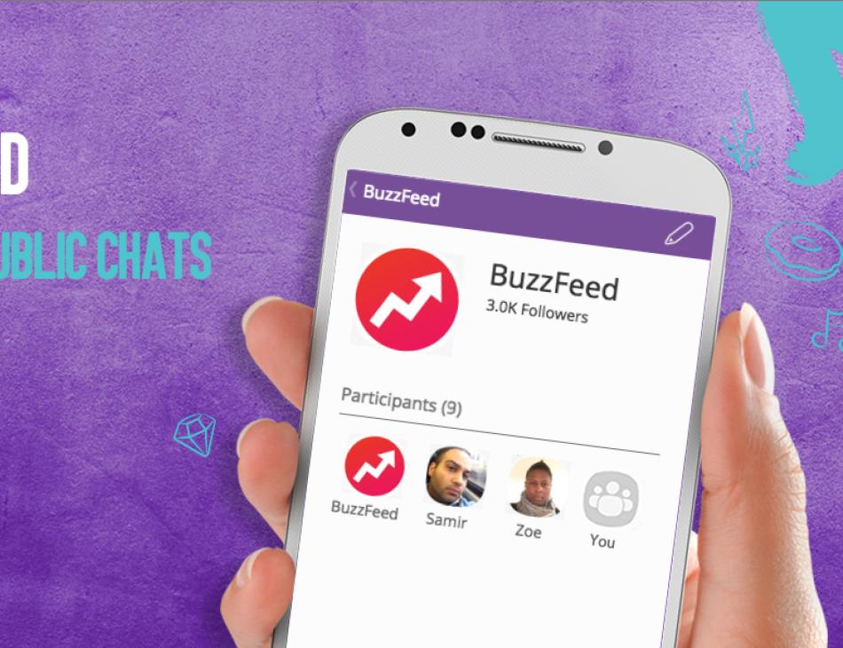 Viber Offers BuzzFeed News and Videos