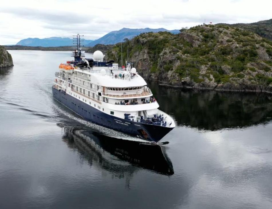 Cruise Ship Chilean Fjords Patagonia