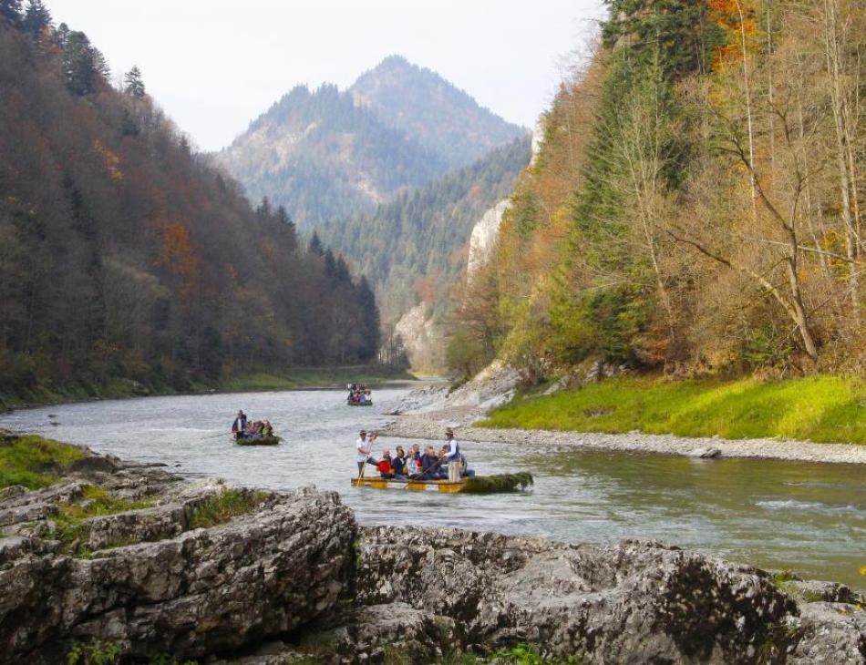 Rafting on the Dunajec River - Pieniny National Park 