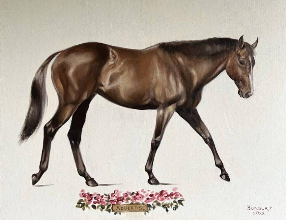 Advertise, Oil on Canvas, 70 x 80cm