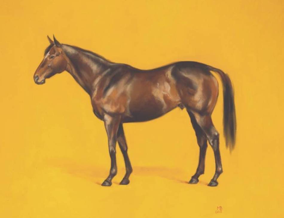 Piña colada, Oil on Canvas 105 x 105cm 