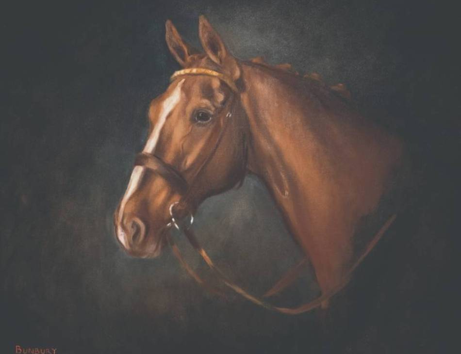Ernest's Portrait, Oil on Canvas, 100 x 120cm