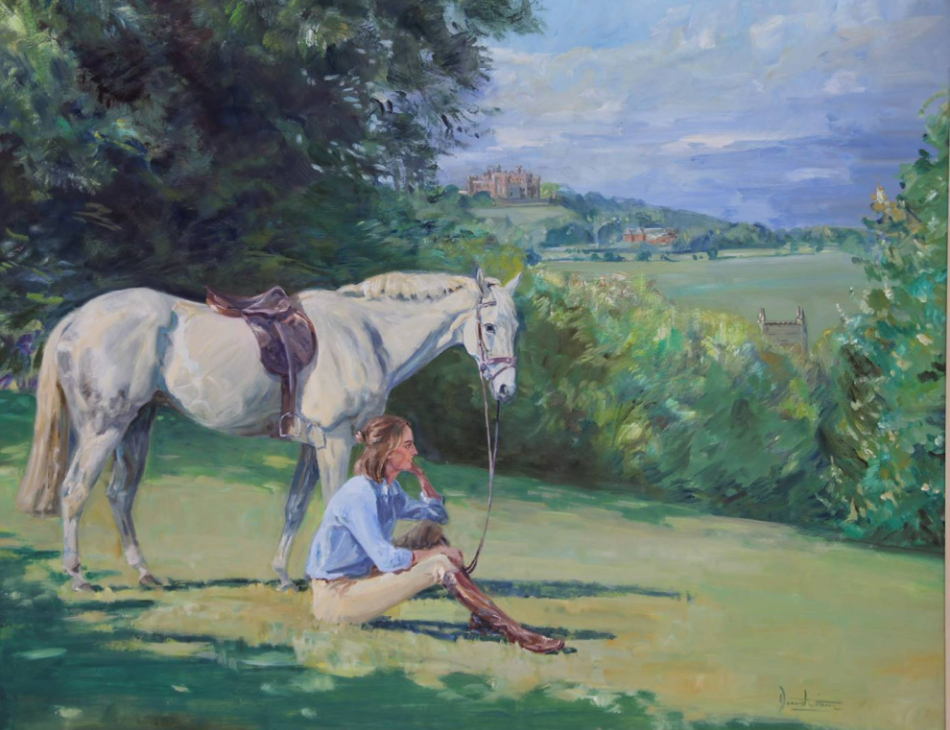 Lady Alice Manners, Oil  on Canvas