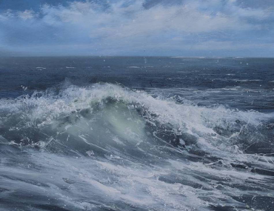 Thames, Oil on Canvas