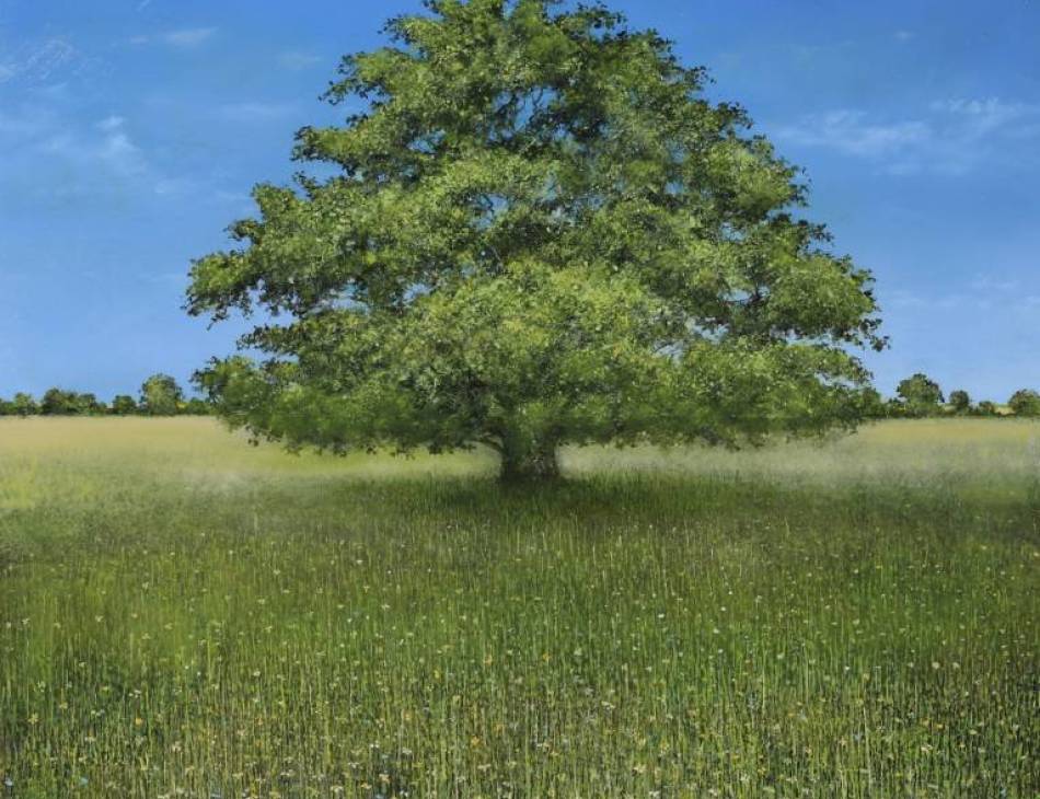 The Poets Meadow, Oil on Panel
