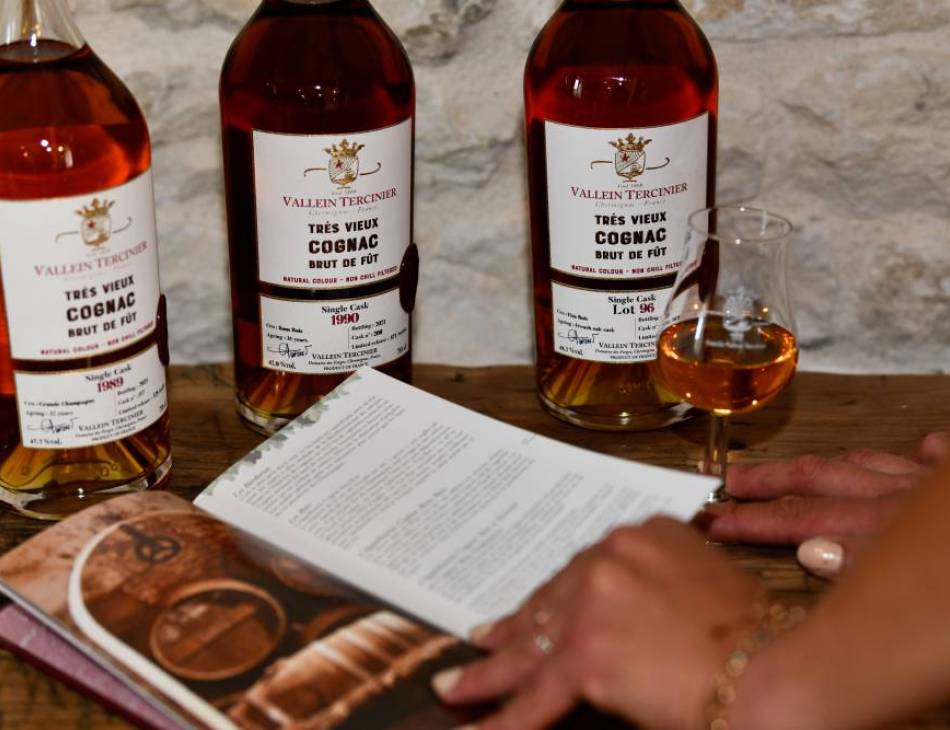 A selection of Cognacs