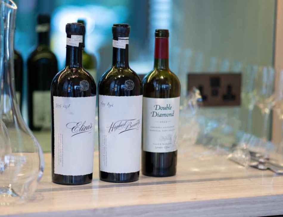 3 of the Schrader wines including Double Diamond