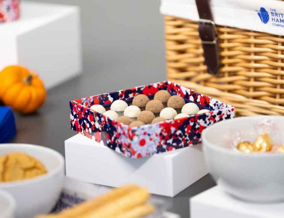 A hamper full of delicacies 