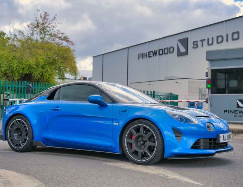 Alpine A110 R 70 Review: Pinewood Studios