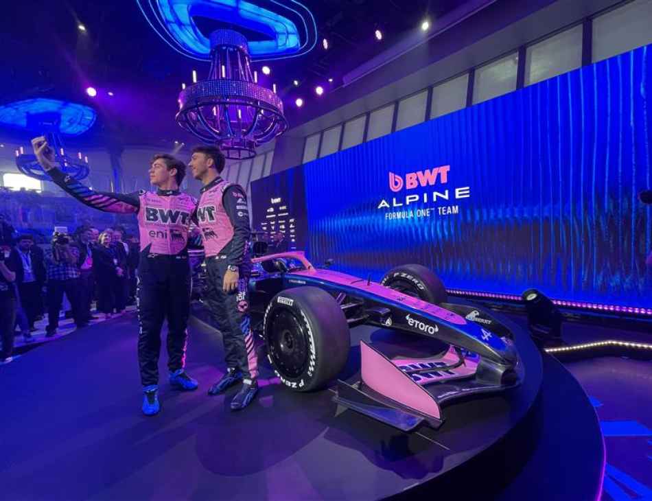 BWT ALPINE F1 LAUNCH