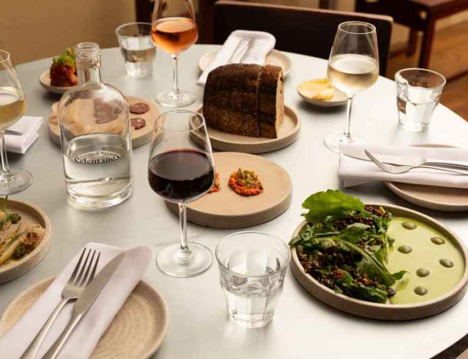 Selection of dishes