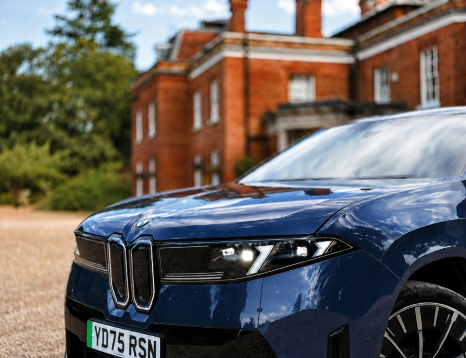 BMW iX3 at Royal Berkshire