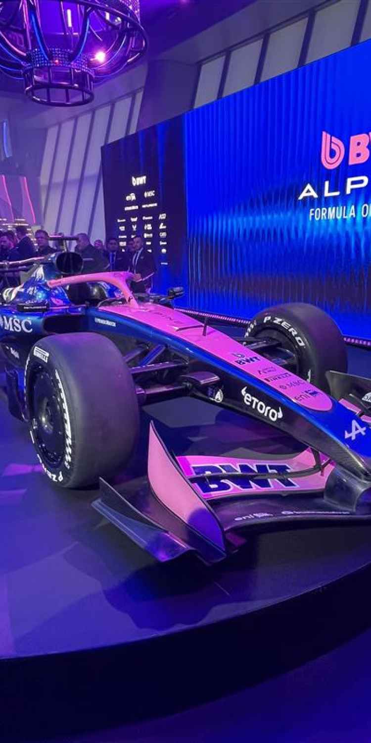BWT ALPINE F1 LAUNCH