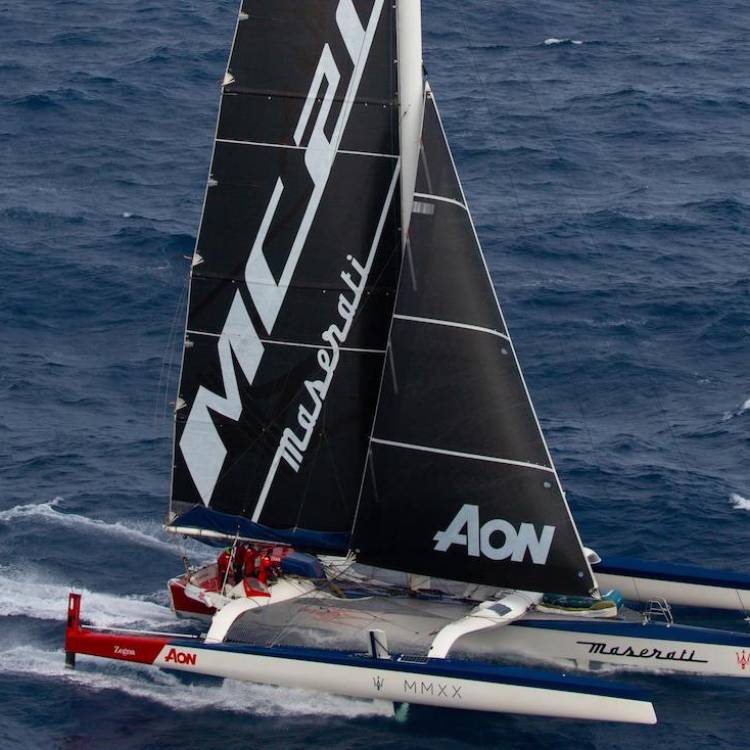 New Maserati Super Sports Car MC20 announced With Maserati Multi 70 Trimaran