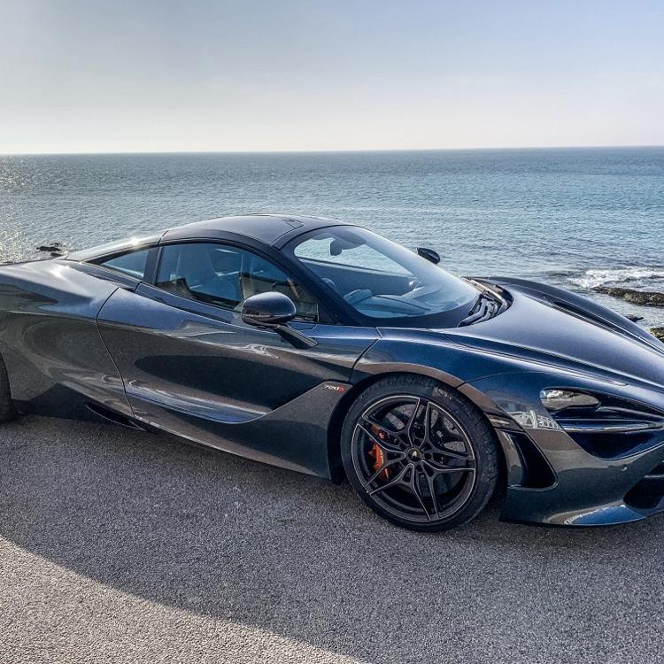 McLaren 720S Supercar Eurotunnel Le Shuttle Côte d'Opale Tour