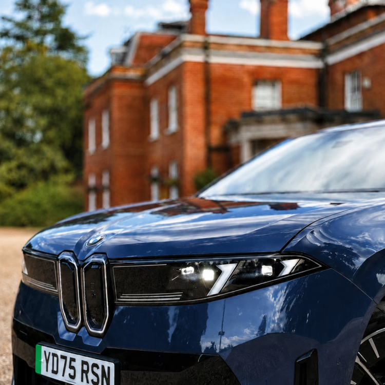 BMW iX3 at Royal Berkshire