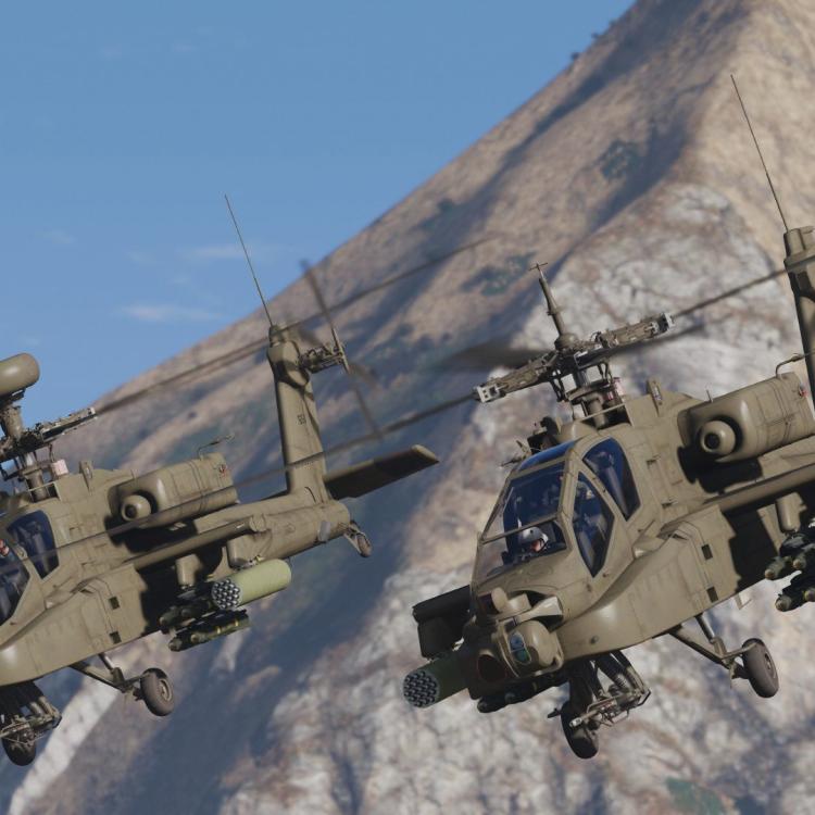 Apache Helicopters