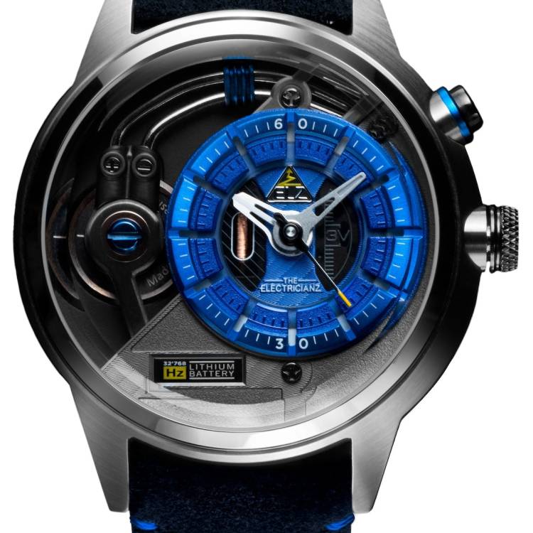Electricianz Watch SteelZ StoneZ - Blue