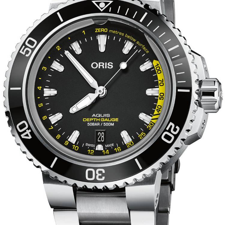 Oris Watch Oris Aquis Depth Gauge Bracelet