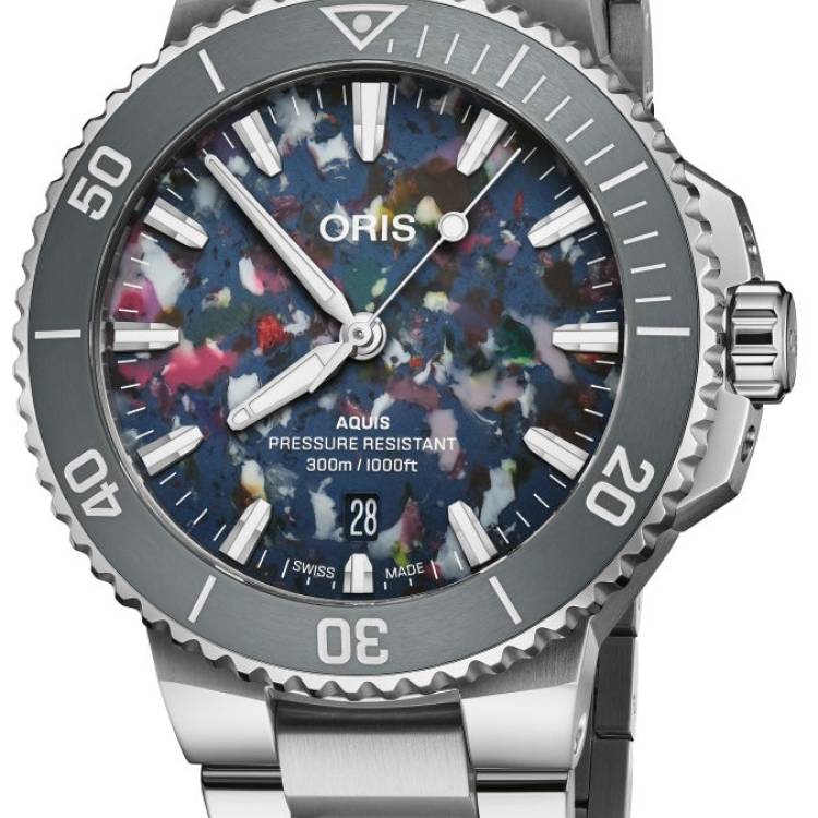 Oris Watch Aquis Date Upcycle 41.5mm