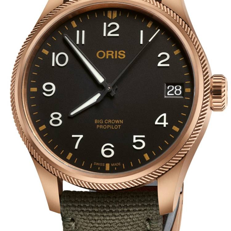 Oris Watch Big Crown ProPilot Big Date Bronze