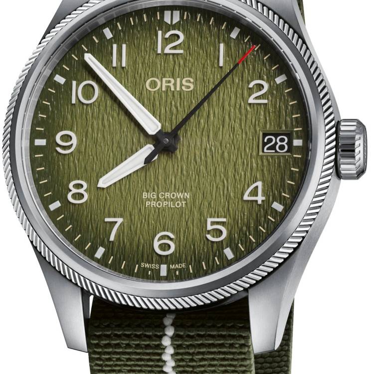 Oris Watch Big Crown ProPilot Okavango Air Rescue Limited Edition - Green