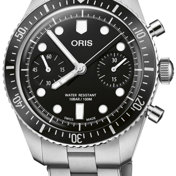 Oris Watch Divers Sixty Five Chronograph Bracelet