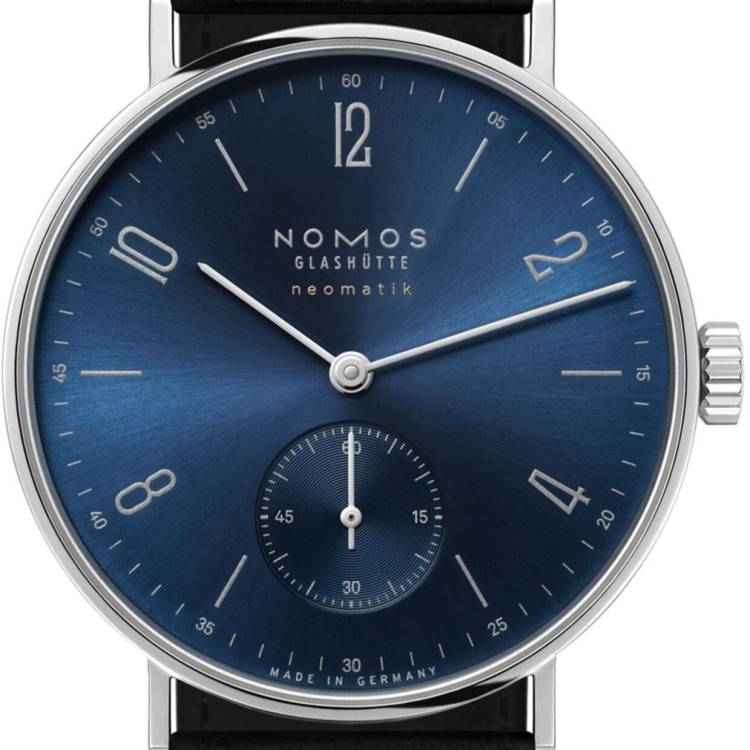 Nomos Glashutte Watch Tangente Neomatik Blue Gold