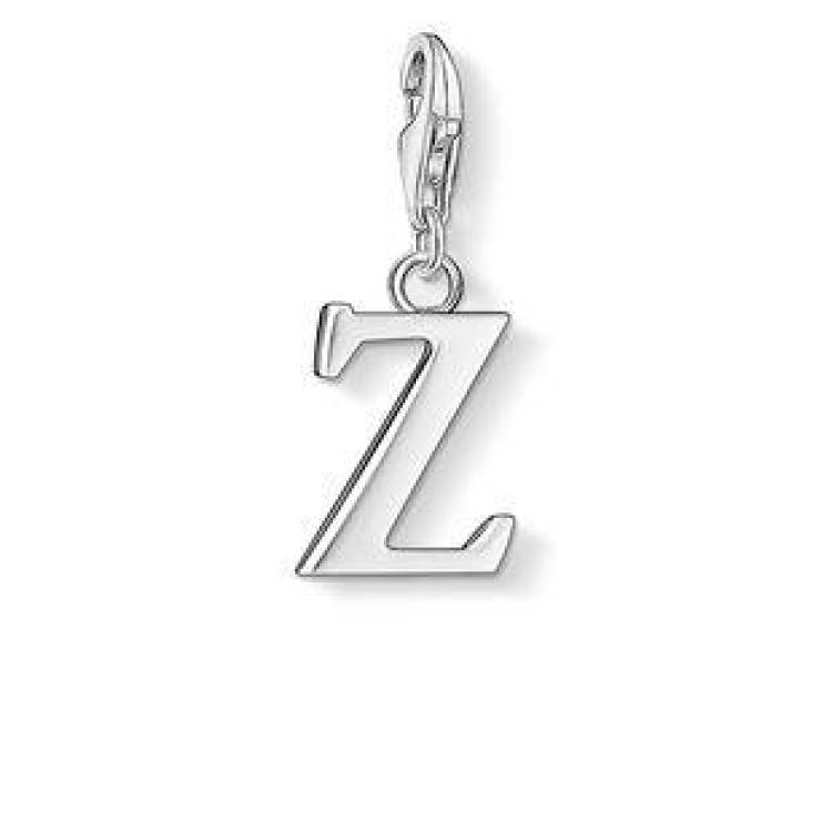 Thomas Sabo Charm Club Sterling Silver Letter Z Charm