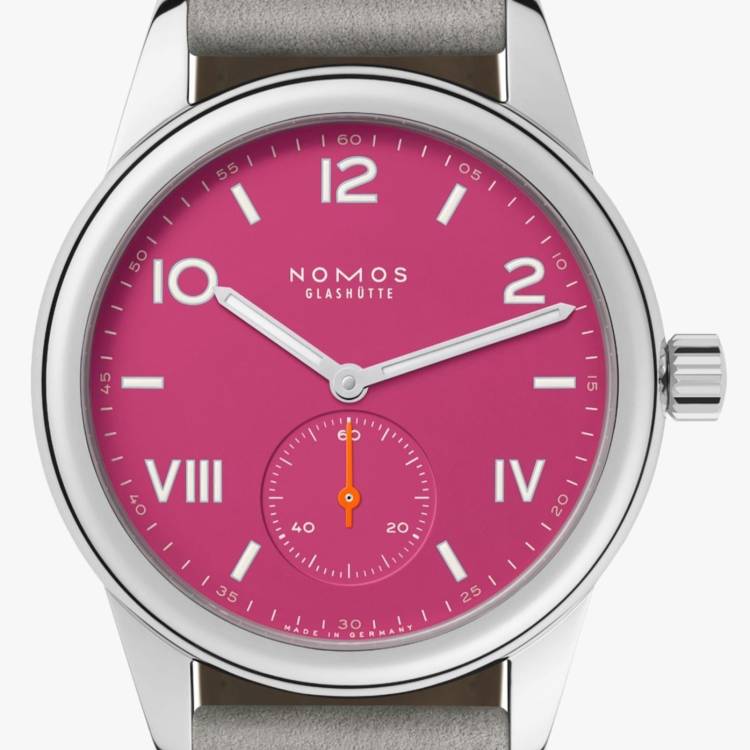 Nomos Glashutte Watch Club Campus Deep Pink - Pink
