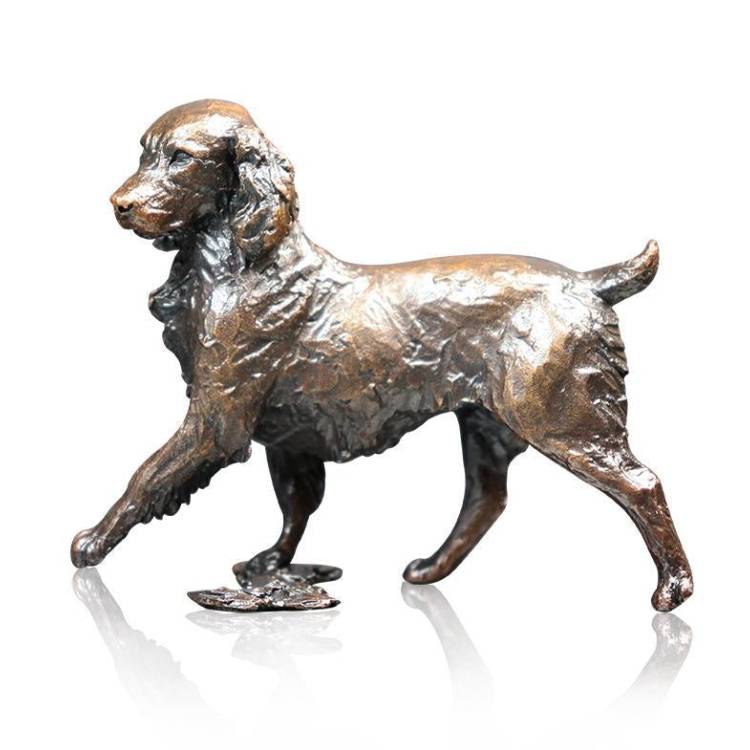 Art In Bronze Small Springer Spaniel Figurine