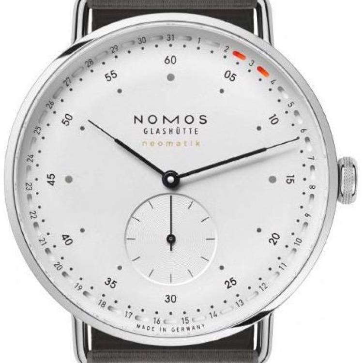 Nomos Glashutte Watch Metro Neomatik 41 Update - Silver