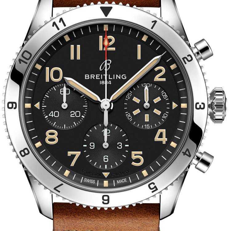 Breitling Watch Classic AVI Chronograph 42 P-51 Mustang