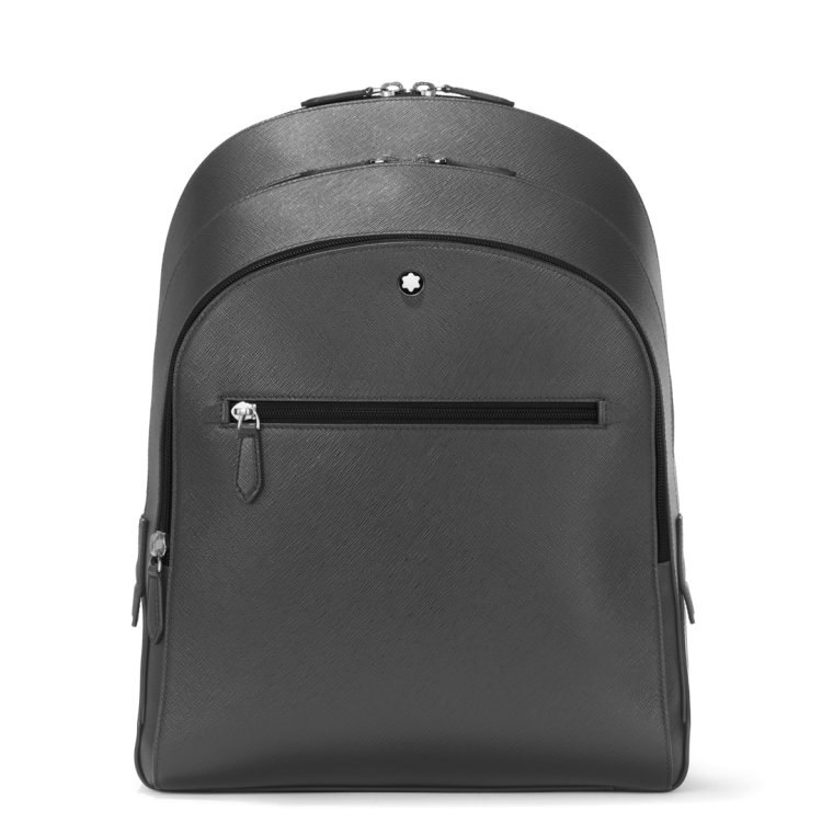 Montblanc Sartorial Medium Backpack 3 Compartments Grey D