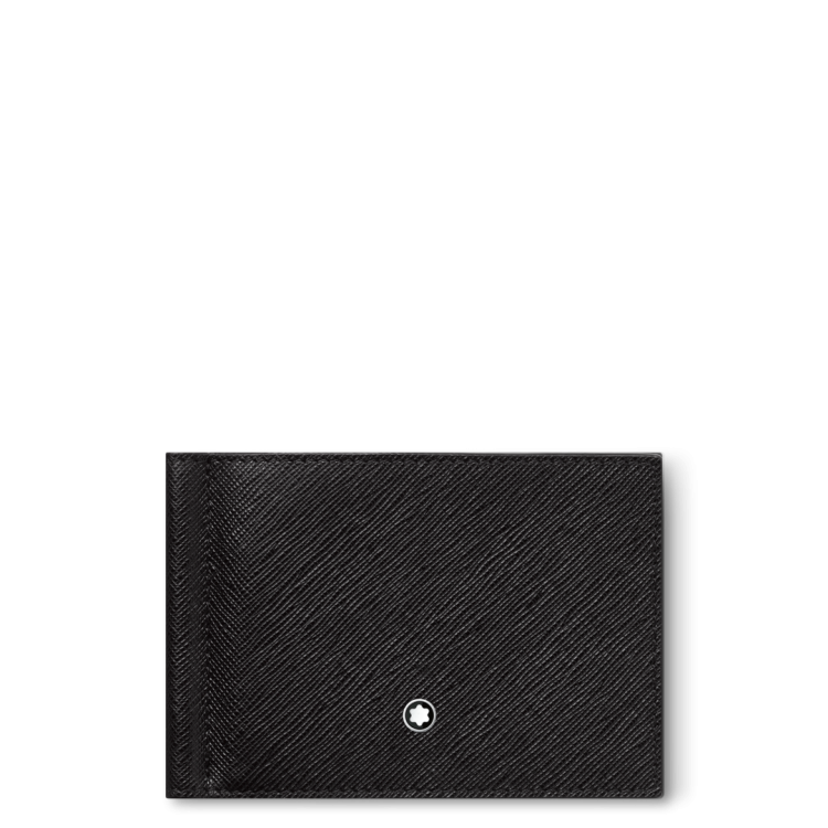 Montblanc Sartorial Wallet 6cc with Money Clip Black