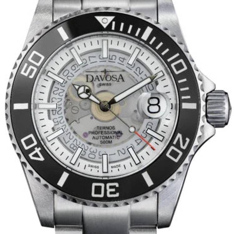 Davosa Watch Ternos Professional Nebulous Automatic Misty White