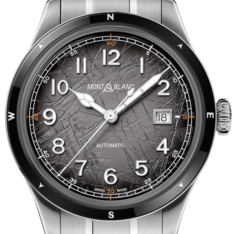 Montblanc Watch 1858 Automatic Date 0 Oxygen The 8000