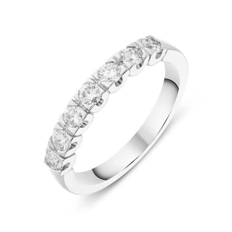 18ct White Gold 0.55ct Diamond Eternity Ring
