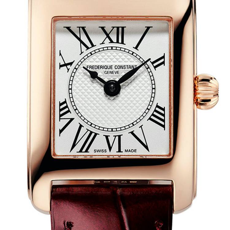 Frederique Constant Watch Classics Carree Ladies - Silver